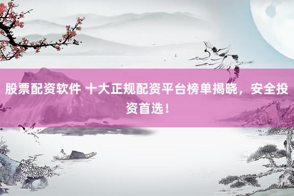 股票配资软件 十大正规配资平台榜单揭晓，安全投资首选！