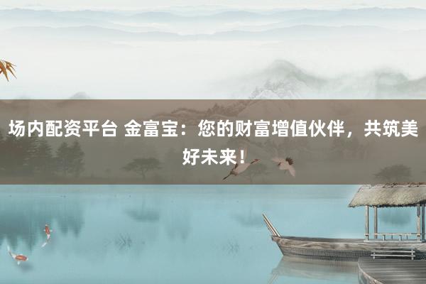 场内配资平台 金富宝：您的财富增值伙伴，共筑美好未来！